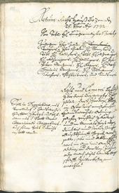 Stadtarchiv Bozen - BOhisto Ratsprotokoll 1732/35 - 