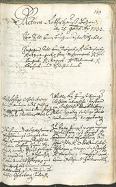Civic Archives of Bozen-Bolzano - BOhisto Ratsprotokoll 1732/35 - 