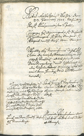 Civic Archives of Bozen-Bolzano - BOhisto Ratsprotokoll 1732/35 - 