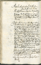 Civic Archives of Bozen-Bolzano - BOhisto Ratsprotokoll 1732/35 - 