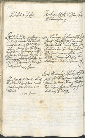 Stadtarchiv Bozen - BOhisto Ratsprotokoll 1732/35 - 