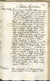 Stadtarchiv Bozen - BOhisto Ratsprotokoll 1732/35 - 