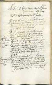 Stadtarchiv Bozen - BOhisto Ratsprotokoll 1732/35 - 