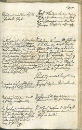 Stadtarchiv Bozen - BOhisto Ratsprotokoll 1732/35 - 