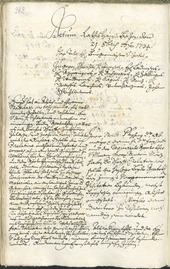 Stadtarchiv Bozen - BOhisto Ratsprotokoll 1732/35 - 