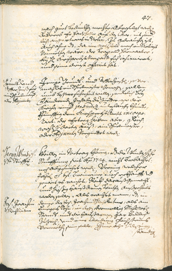 Archivio Storico della Città di Bolzano - BOhisto protocollo consiliare 1735/38 