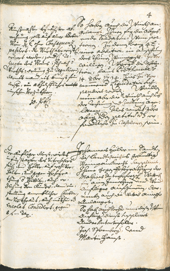 Civic Archives of Bozen-Bolzano - BOhisto Ratsprotokoll 1735/38 