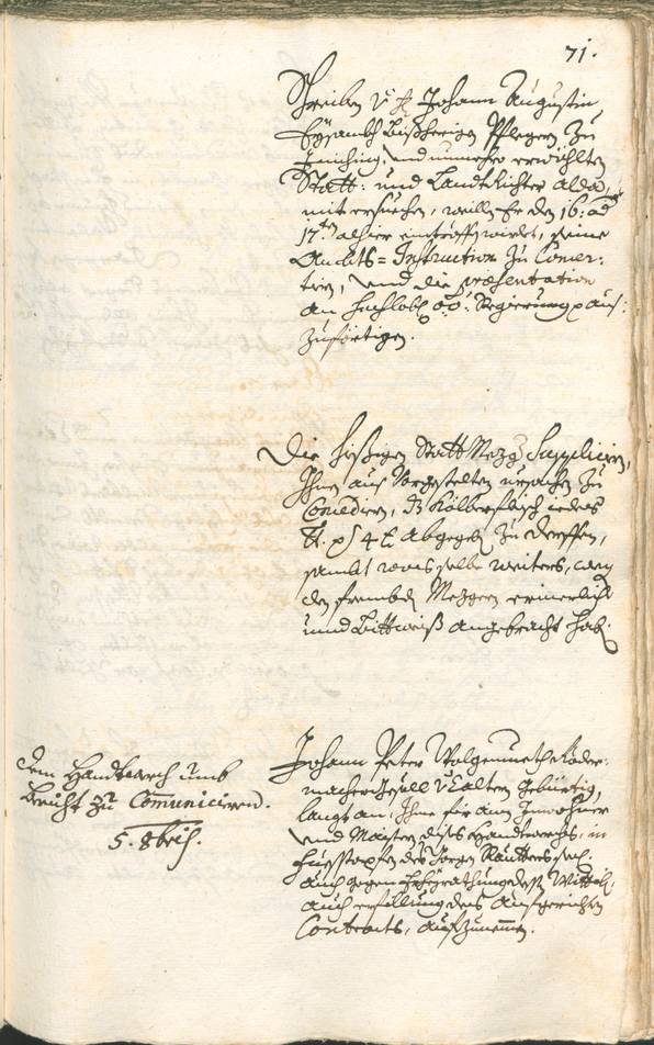 Stadtarchiv Bozen - BOhisto Ratsprotokoll 1735/38 