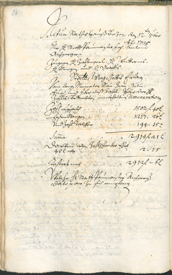 Civic Archives of Bozen-Bolzano - BOhisto Ratsprotokoll 1735/38 