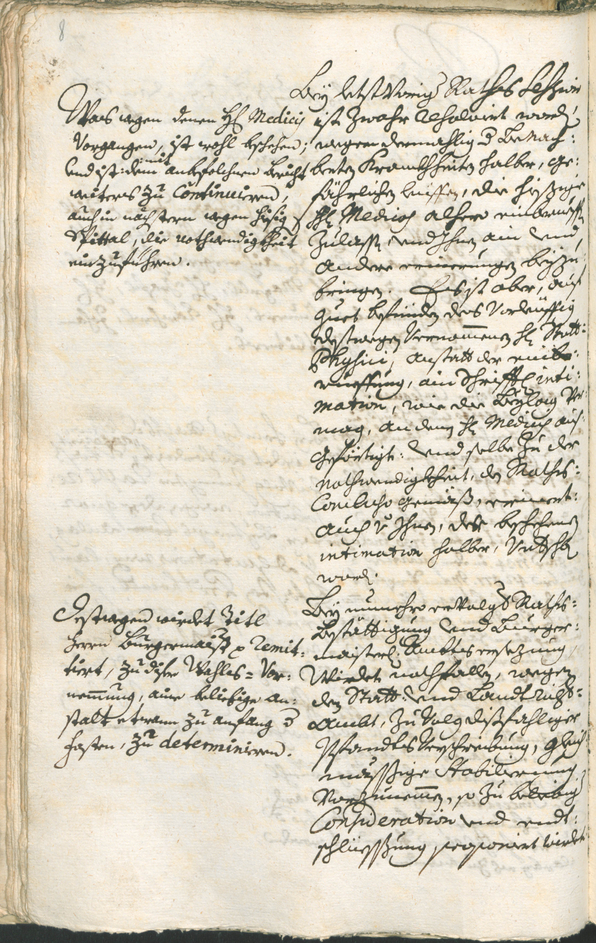 Civic Archives of Bozen-Bolzano - BOhisto Ratsprotokoll 1735/38 