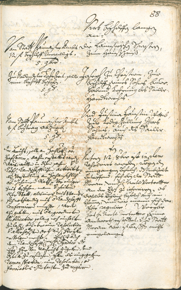 Civic Archives of Bozen-Bolzano - BOhisto Ratsprotokoll 1735/38 