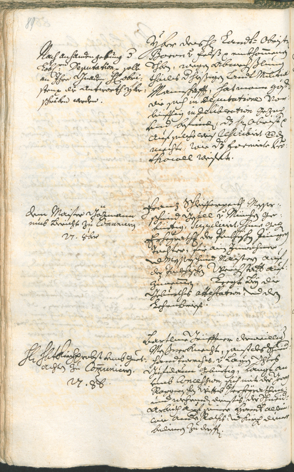 Civic Archives of Bozen-Bolzano - BOhisto Ratsprotokoll 1735/38 