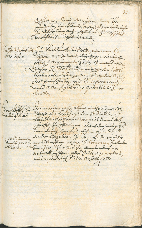 Stadtarchiv Bozen - BOhisto Ratsprotokoll 1735/38 