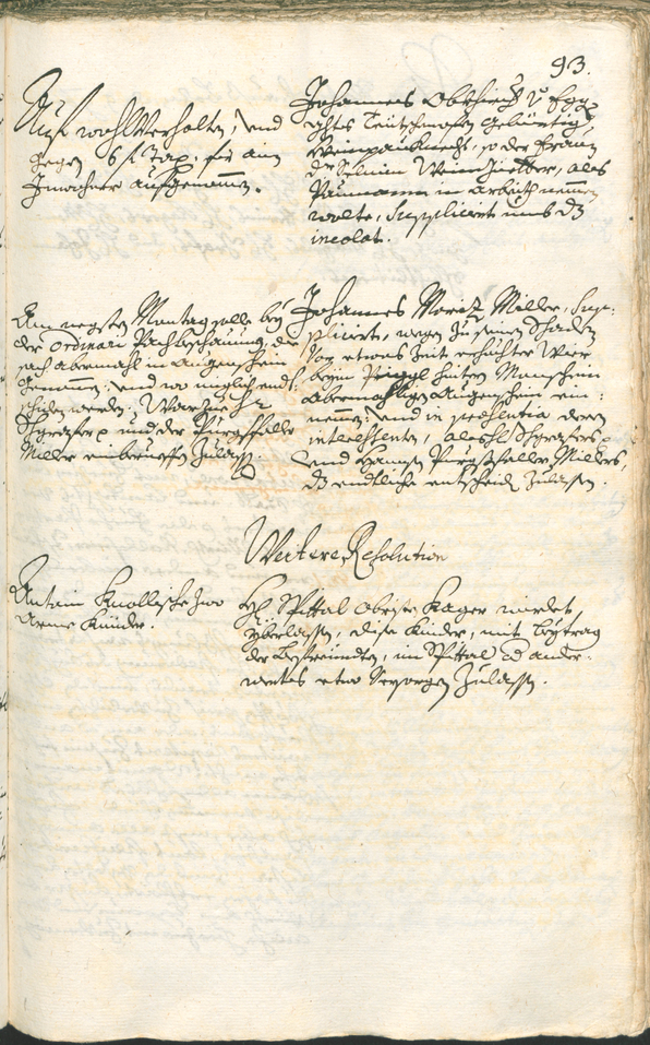 Civic Archives of Bozen-Bolzano - BOhisto Ratsprotokoll 1735/38 