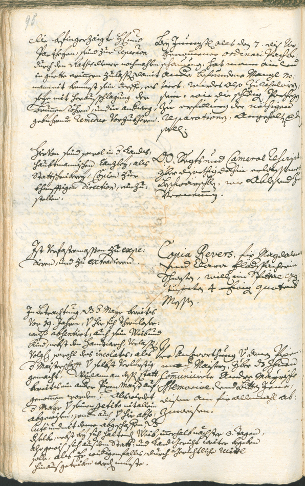 Civic Archives of Bozen-Bolzano - BOhisto Ratsprotokoll 1735/38 