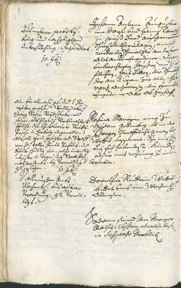 Civic Archives of Bozen-Bolzano - BOhisto Ratsprotokoll 1735/38 