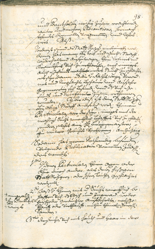 Civic Archives of Bozen-Bolzano - BOhisto Ratsprotokoll 1735/38 