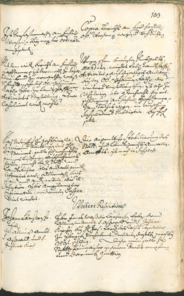 Archivio Storico della Città di Bolzano - BOhisto protocollo consiliare 1735/38 