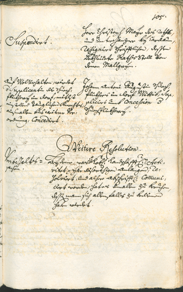 Civic Archives of Bozen-Bolzano - BOhisto Ratsprotokoll 1735/38 