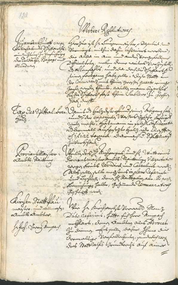 Archivio Storico della Città di Bolzano - BOhisto protocollo consiliare 1735/38 