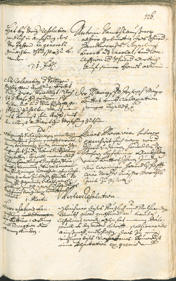 Archivio Storico della Città di Bolzano - BOhisto protocollo consiliare 1735/38 