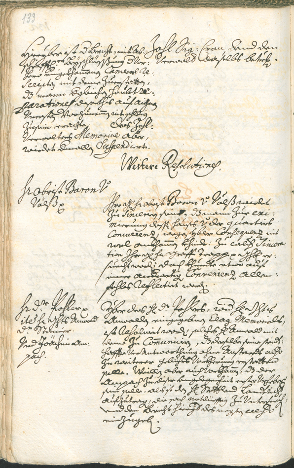 Civic Archives of Bozen-Bolzano - BOhisto Ratsprotokoll 1735/38 