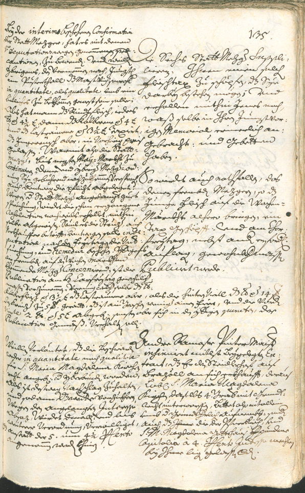 Civic Archives of Bozen-Bolzano - BOhisto Ratsprotokoll 1735/38 