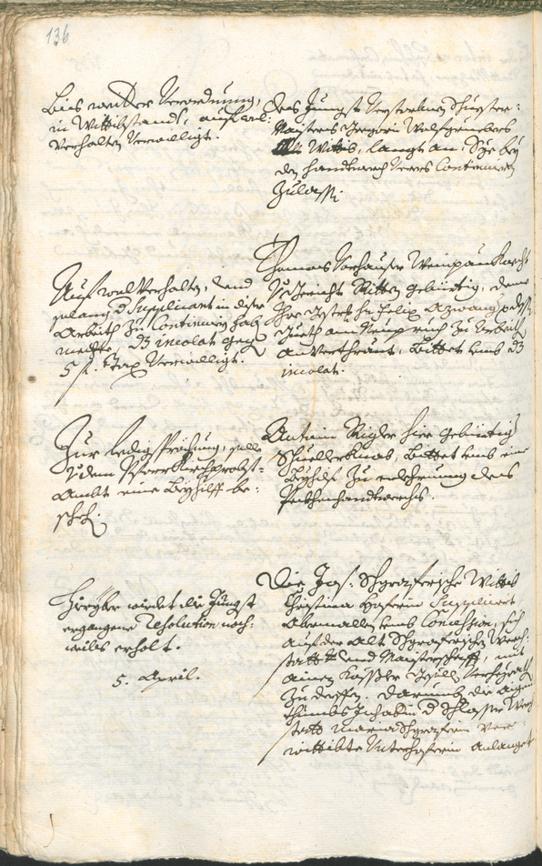 Archivio Storico della Città di Bolzano - BOhisto protocollo consiliare 1735/38 