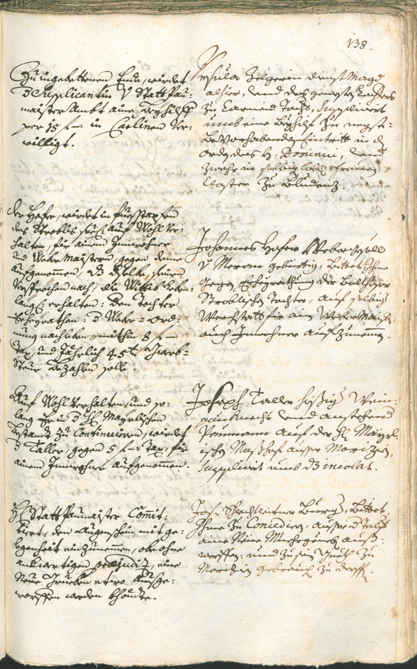 Civic Archives of Bozen-Bolzano - BOhisto Ratsprotokoll 1735/38 