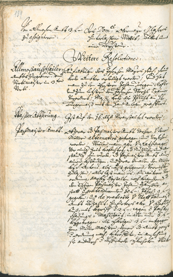 Archivio Storico della Città di Bolzano - BOhisto protocollo consiliare 1735/38 