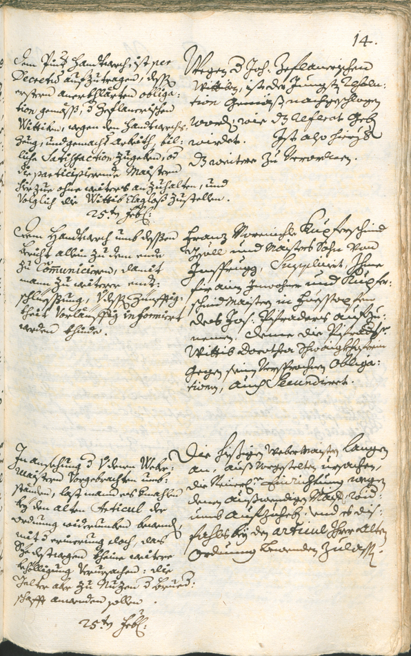 Civic Archives of Bozen-Bolzano - BOhisto Ratsprotokoll 1735/38 