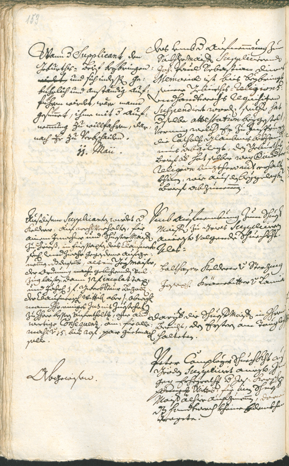 Archivio Storico della Città di Bolzano - BOhisto protocollo consiliare 1735/38 