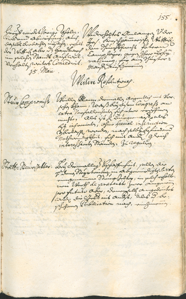 Civic Archives of Bozen-Bolzano - BOhisto Ratsprotokoll 1735/38 