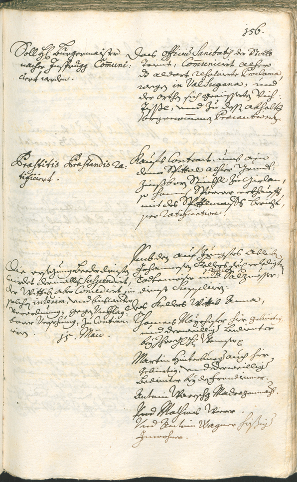 Archivio Storico della Città di Bolzano - BOhisto protocollo consiliare 1735/38 