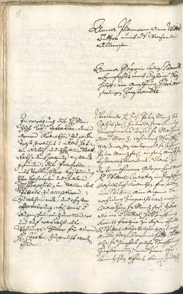 Civic Archives of Bozen-Bolzano - BOhisto Ratsprotokoll 1735/38 