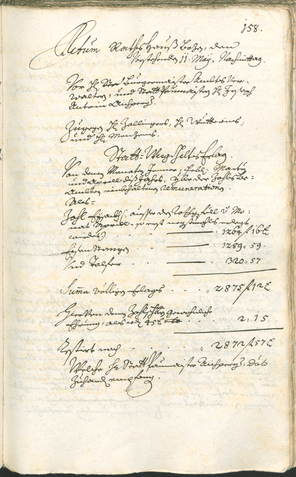 Civic Archives of Bozen-Bolzano - BOhisto Ratsprotokoll 1735/38 