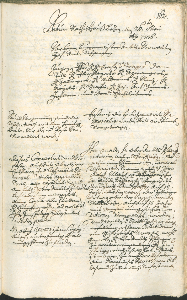 Archivio Storico della Città di Bolzano - BOhisto protocollo consiliare 1735/38 