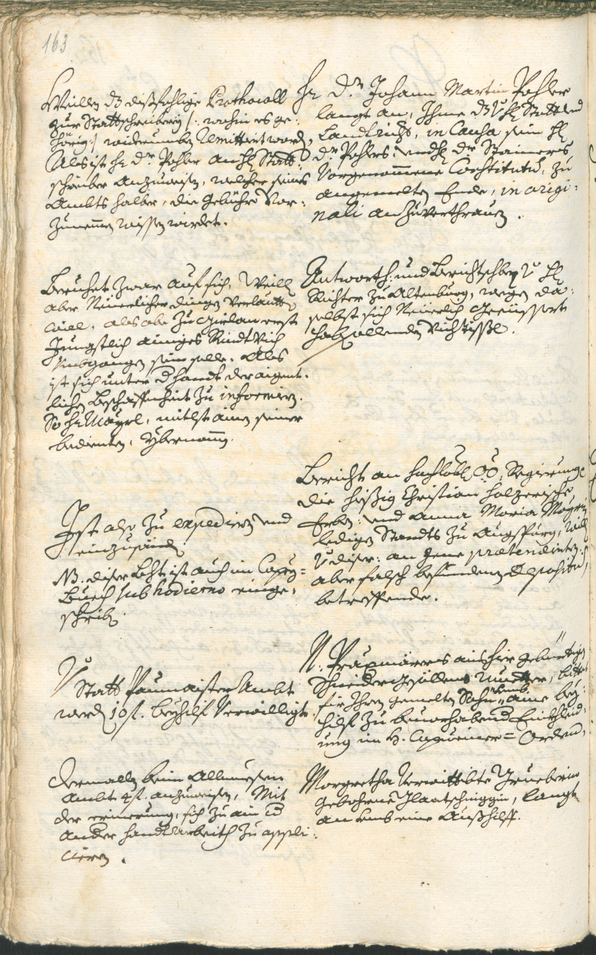 Archivio Storico della Città di Bolzano - BOhisto protocollo consiliare 1735/38 