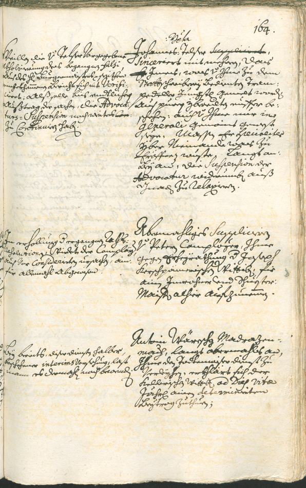 Stadtarchiv Bozen - BOhisto Ratsprotokoll 1735/38 