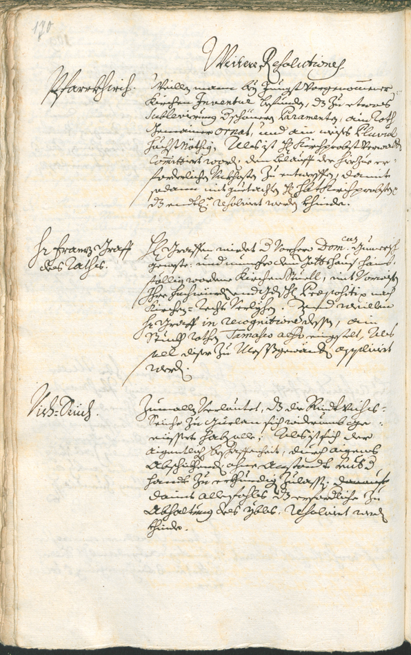 Archivio Storico della Città di Bolzano - BOhisto protocollo consiliare 1735/38 