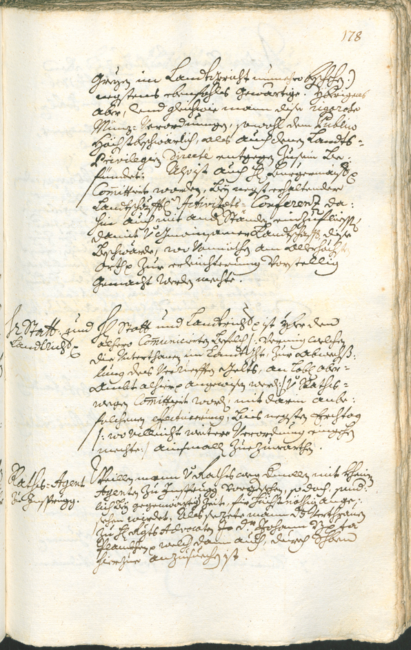 Civic Archives of Bozen-Bolzano - BOhisto Ratsprotokoll 1735/38 