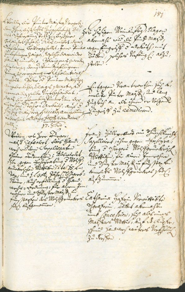 Civic Archives of Bozen-Bolzano - BOhisto Ratsprotokoll 1735/38 