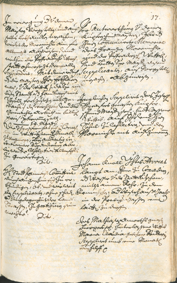 Archivio Storico della Città di Bolzano - BOhisto protocollo consiliare 1735/38 