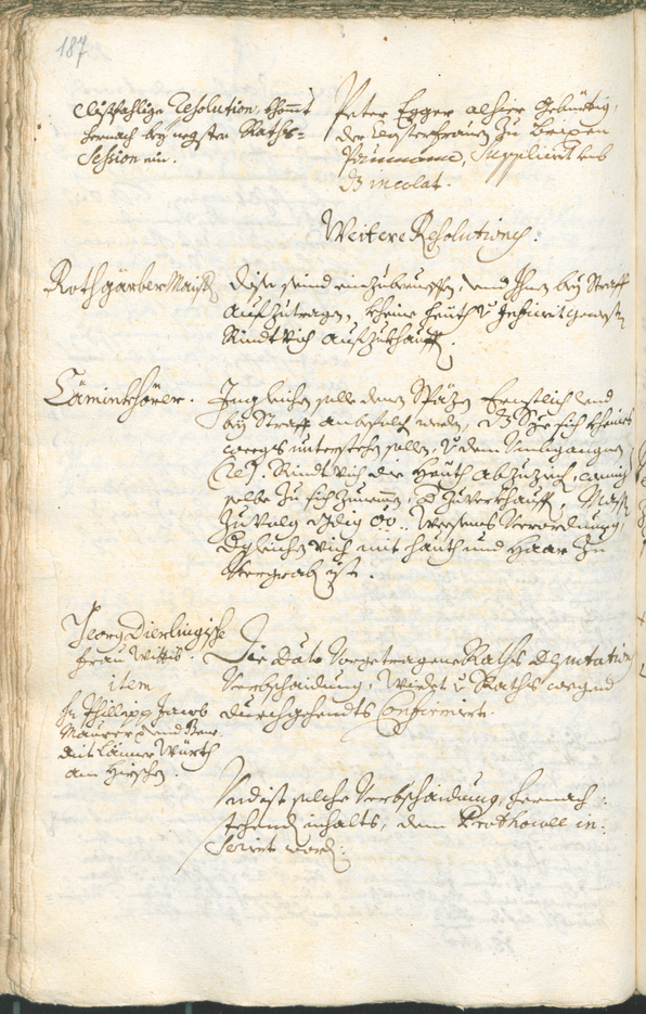 Civic Archives of Bozen-Bolzano - BOhisto Ratsprotokoll 1735/38 