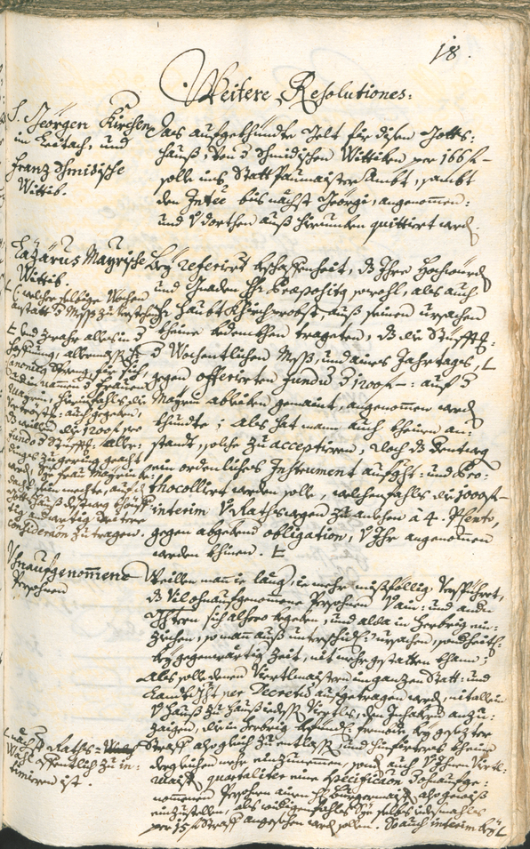 Archivio Storico della Città di Bolzano - BOhisto protocollo consiliare 1735/38 