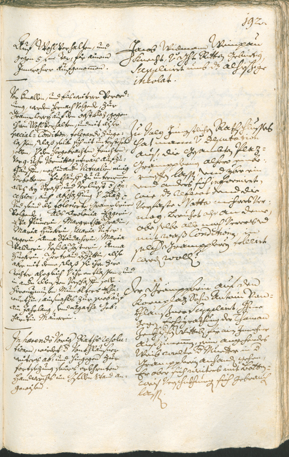 Civic Archives of Bozen-Bolzano - BOhisto Ratsprotokoll 1735/38 