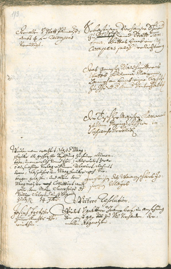 Archivio Storico della Città di Bolzano - BOhisto protocollo consiliare 1735/38 