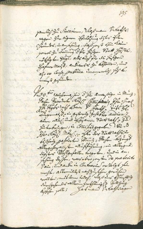 Archivio Storico della Città di Bolzano - BOhisto protocollo consiliare 1735/38 