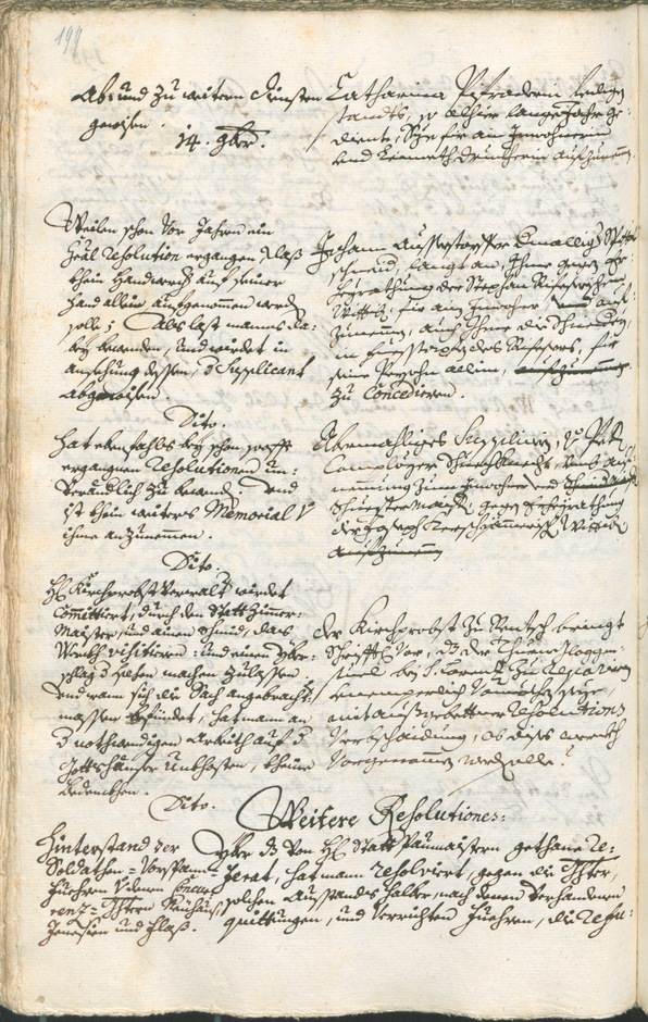 Civic Archives of Bozen-Bolzano - BOhisto Ratsprotokoll 1735/38 