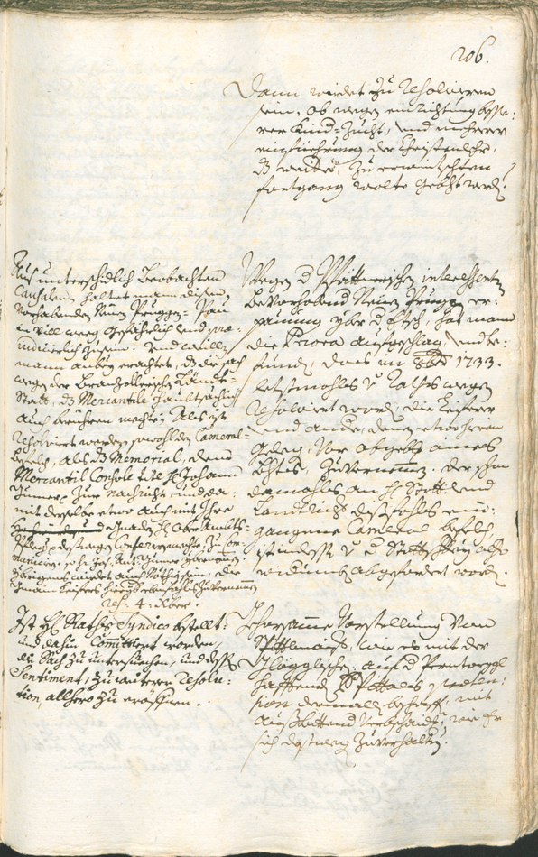 Archivio Storico della Città di Bolzano - BOhisto protocollo consiliare 1735/38 